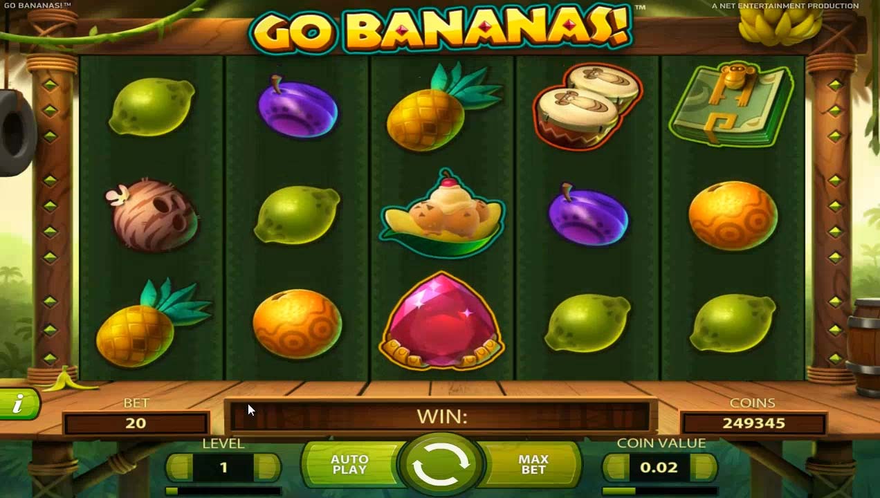 Slot machine Go Bananas