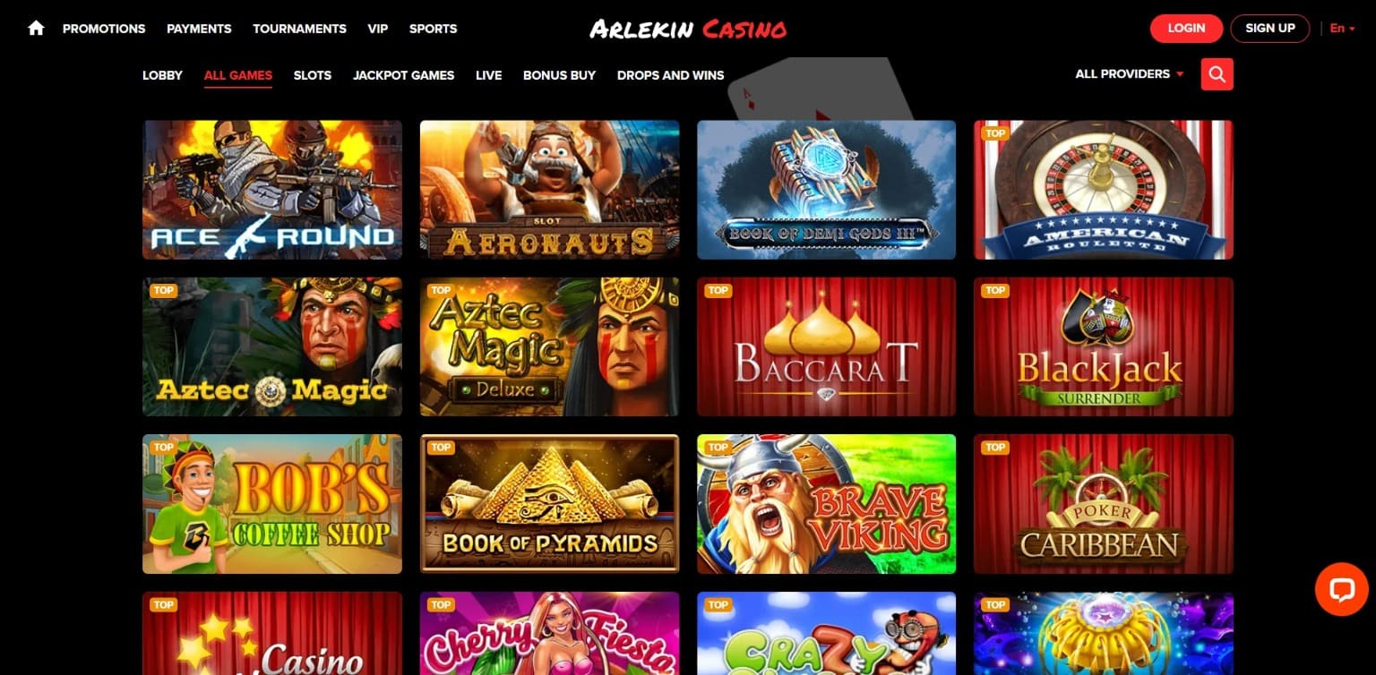 Arlekin Casino automaty do gier