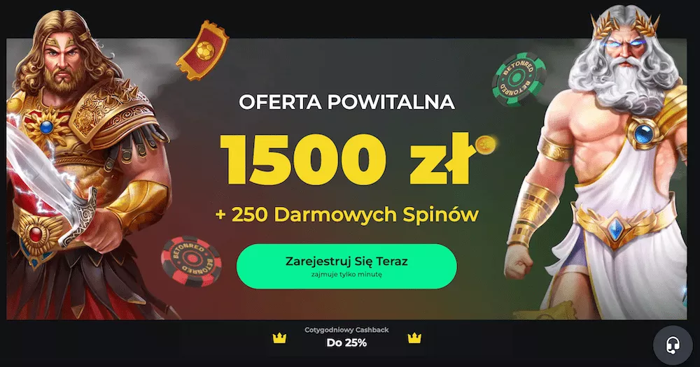 BetOnRed Casino - Oferta powitalna