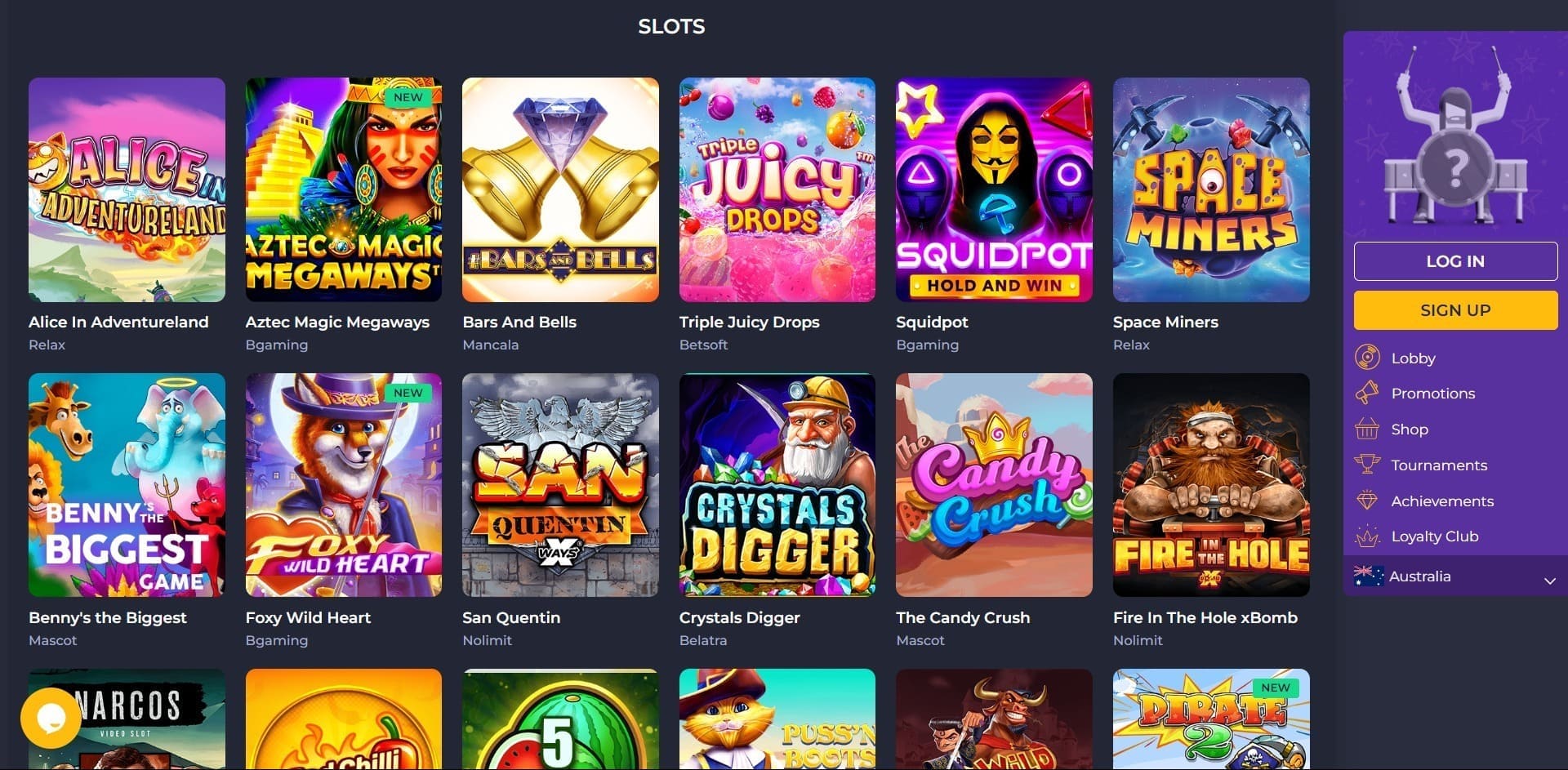 Rolling Slots Casino automaty do gier