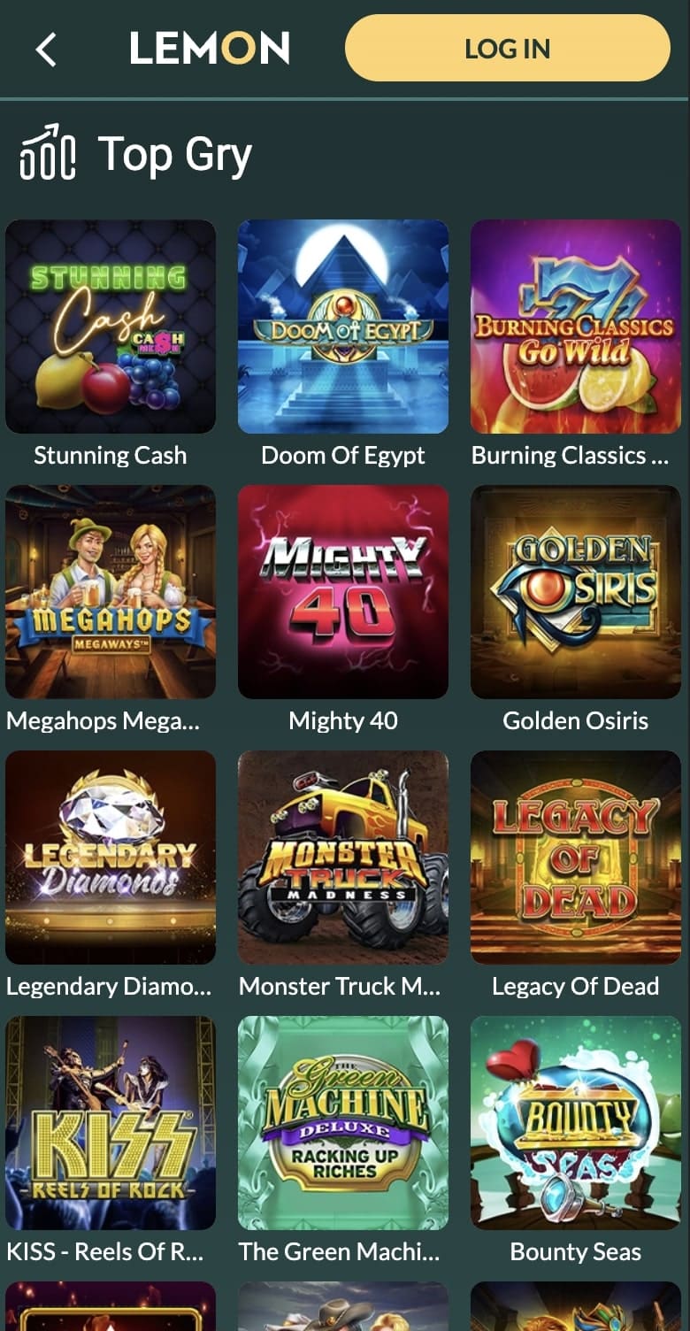 lemon casino aplikacja pobierz