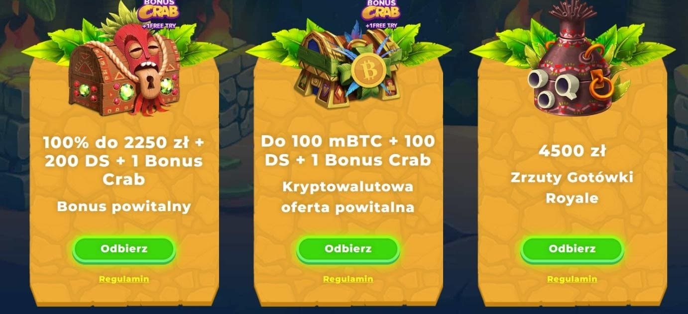 kasyno online bez depozytu bonus