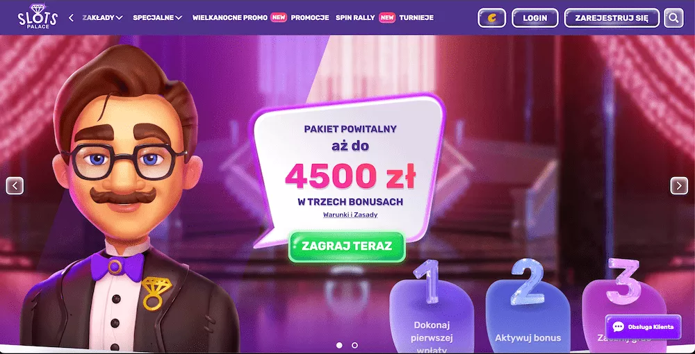 Slots Palace Casino - Baner