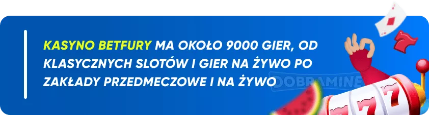 Betfury gry na pieniądze