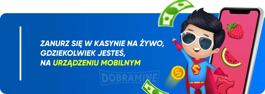 Doświadczenie w mobilnym kasynie na żywo