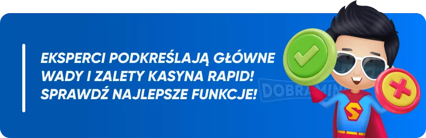 Wady i Zalety Rapid Online Casino