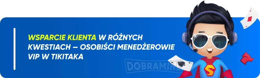 Obsługa Klienta w Tikitaka Casino