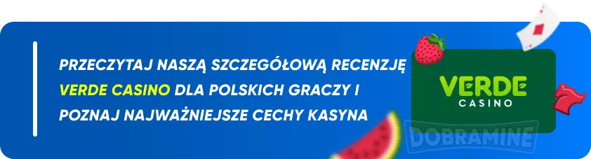 Kluczowe fakty o Verde Casino