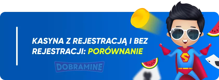 Kasyna z rejestracją vs. kasyna bez rejestracji