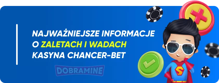 Zalety i Wady Kasyna Chancer-bet