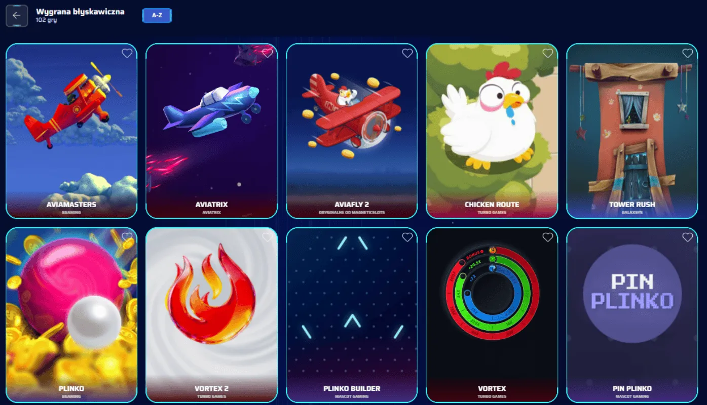 Crash i Gry Błyskawiczne